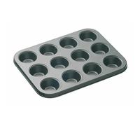 MasterClass Non-Stick 26 x 20cm 12 Hole Mini Tart Pan