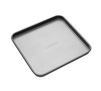 MasterClass KCMCHB70 Square Baking Tray with PFOA Non Stick, Robust 1 mm Carbon Steel, 26 x 26 cm, Grey