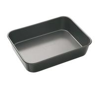 MasterClass Non-Stick 34cm x 26cm Roasting Pan - Grey - Steel - Roasting Tin