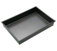 MasterClass Non-Stick 35cm x 24cm Rectangular Deep Pan - Grey - Steel - Baking Tin