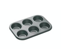 MASTERCLASS NON-STICK 6 HOLE DEEP MUFFIN BAKING PAN