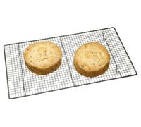 MasterClass Non-Stick Cooling Rack, Durable Carbon Steel Wire Rack Tray for Cooling Cakes, Biscuits and Freshly Baked Treats, 46 x 26cm, PFAS-Free
