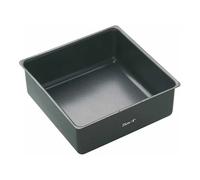 MasterClass Non-Stick Deep 23cm Loose Base Square Cake Pan