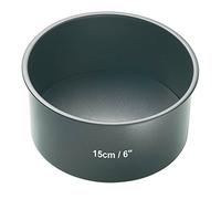 Loose Base Grey Round Cake Pan 6" Dia 3" Deep (Each)