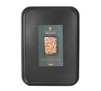 MasterClass Non-Stick Hard Anodised Baking Tray, Rectangular Oven Tray, 42 x 31cm in Grey | Size: 42 x 31 cm Masterclass Grey 42 x 31 cm
