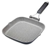 MasterClass Grill Pan – Cast Aluminium – 24 cm – Grey