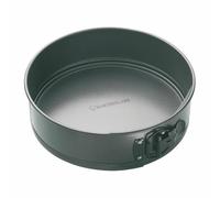 Masterclass Non Stick Round Cake Tin Spring Form in Black Steel Loose Base 250mm