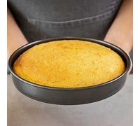 Non-Stick Dark Charcoal Grey Sandwich Pan Loose Base 20cm (Each)