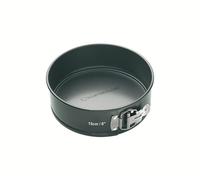MasterClass Non-Stick Springform Loose Base Cake Tin, Carbon Steel, 15cm (6") in Dark Grey Masterclass Dark Grey