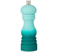 MasterClass Pepper Mill or Salt Grinder with Interchangeable Cap, Plastic, Green Ombré, 17 cm