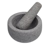 MasterClass, Pestle and Mortar, Non-porous Granite Mortar and Pestle Set, 12 x 9 cm, Grey