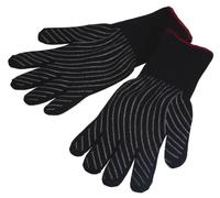 MasterClass Professional Heat-Resistant Safety Oven Gloves - Black