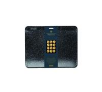 MasterClass Professional Vitreous Enamel Baking Sheet 35x28cm, Sleeved in Black | Size: 35x28 cm Masterclass Black 35x28 cm