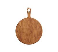 MasterClass Round Oak Wooden Serving Paddle / Antipasti Board, 30 x 40.5 cm (12" x 16")