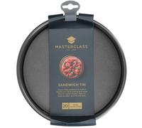 MasterClass Round Sandwich Tin Oven Baking Pan Loose Base Tray Non Stick 8 Inch