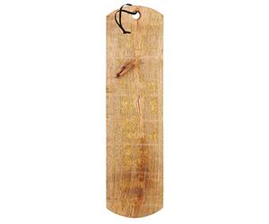 MasterClass Rustic Mango Wood Extra-Large Serving Board, 19 x 70 cm (7.5 Inch x 27.5 Inch), Brown