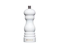 MasterClass Pepper Mill or Salt Grinder with Interchangeable Cap, White, 17cm