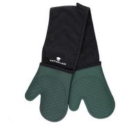 Masterclass Seamless Silicone Double Oven Glove Hunter Green