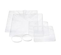 MasterClass Set of 4 15cm & 25cm Silicone Food Covers