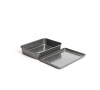 Masterclass Set Of Non-Stick Roasting Pan 34X26X7Cm, Baking Tray 35X25X2Cm