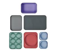 MasterClass Silicone Bakeware Set Made from Non-Toxic, Non-Stick, Durable, Water, Heat Resistant Baking Essentials, Dishwasher, Microwave, Oven Safe, Includes Silicone Baking Sheet, 7 PC
