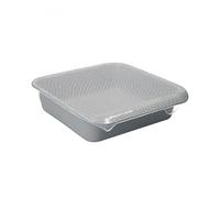 MasterClass Set of 4 Silicone Stretch Lids - Reusable Eco-Friendly Cling Film Alternatives
