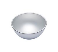 MasterClass Hemisphere Cake Tin - Silver Anodised Aluminium - 20 cm (8") - Dark Grey