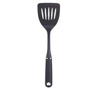 MasterClass Slotted Turner, Heat Resistant Non-Stick Fish Slice, 35.5cm | Kitchen Utensil Safe for Non-Stick Cookware, Flat Slotted Nylon Head, Spatula with Soft Touch Handle, Dishwasher Safe