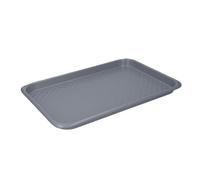 MasterClass Smart Ceramic Baking Tray Robust with PTFE, PFOA and BPA Free Non Stick, Carbon Steel, 40 x 27cm Large Stackable Cookie Sheet
