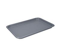 MasterClass Smart Ceramic Baking Tray Robust with PTFE, PFOA and BPA Free Non Stick, Carbon Steel, 40 x 27cm Large Stackable Cookie Sheet