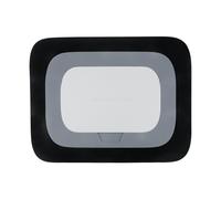 MasterClass Smart Space 3-in-1 Silicone Trivet, 23 x 18cm - Black - Silicone - Trivet