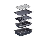 Masterclass Smart Space 7Pc Stacking Non-Stick Baking & Roasting Set One Colour