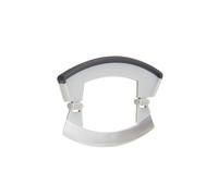 MasterClass Smart Space Folding Mezzaluna Herb Chopper, Stainless Steel/Plastic, Grey, 15.5 x 12.5 cm