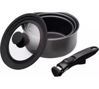 Master Class Smart Space 3 Piece Non-Stick Induction Saucepan Set