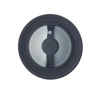 MasterClass Smart Space Three-in-One Saucepan Lid in Black Masterclass Black