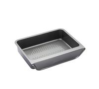 MasterClass Smart Stack Non-Stick 41cm x 33cm Roasting Tin - Grey