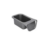 MasterClass Smart Stack Non-Stick Rectangular Loaf Tin, 1lb, Carbon Steel in Grey Masterclass Grey