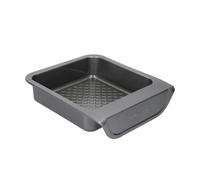 MasterClass Smart Stack Non-Stick Square Baking Tray, Carbon Steel Roasting Tray in Grey Masterclass Grey