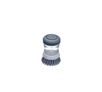 MasterClass Soap Dispensing Dish Brush - Small Round Brush with Built In Soap Dispenser, 9 cm