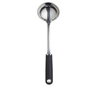 MasterClass Soup Ladle Soft-Grip Stainless Steel 34 cm Black
