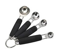 MasterClass Soft-Grip Stainless Steel Measuring Spoons (Set of 4)