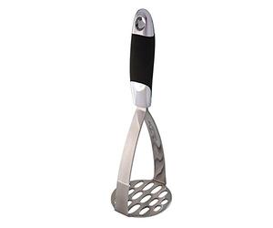 MasterClass Soft-Grip Stainless Steel Potato Masher, 28 cm (11")