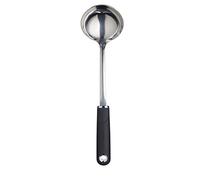 MasterClass Soup Ladle Soft-Grip Stainless Steel 34 cm Black