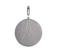 MasterClass Splatter Guard, Stainless Steel, Odour-Resistant, 33 cm (13"), Silver