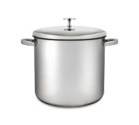 MasterClass Stainless Steel 7 Litre Stockpot - Silver - Stainless Steel - Stock Pot