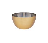 Masterclass Stainless Steel Brass Finish 21Cm Mixing Bowl