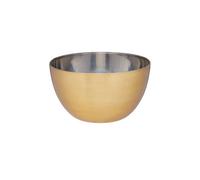 Masterclass Stainless Steel Brass Finish 24Cm Mixing Bowl