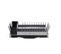 MasterClass Stainless Steel Compact Dish Drainer Rack with Rust Resistant