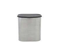Stainless Steel Container with Antimicrobial Lid Masterclass Silver One Size