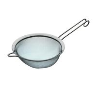 MasterClass Fine Mesh Sieve, Stainless Steel, Polished Rim and Handy Round Bowl with Hooked Handle, 20.5cm (8"), Tagged